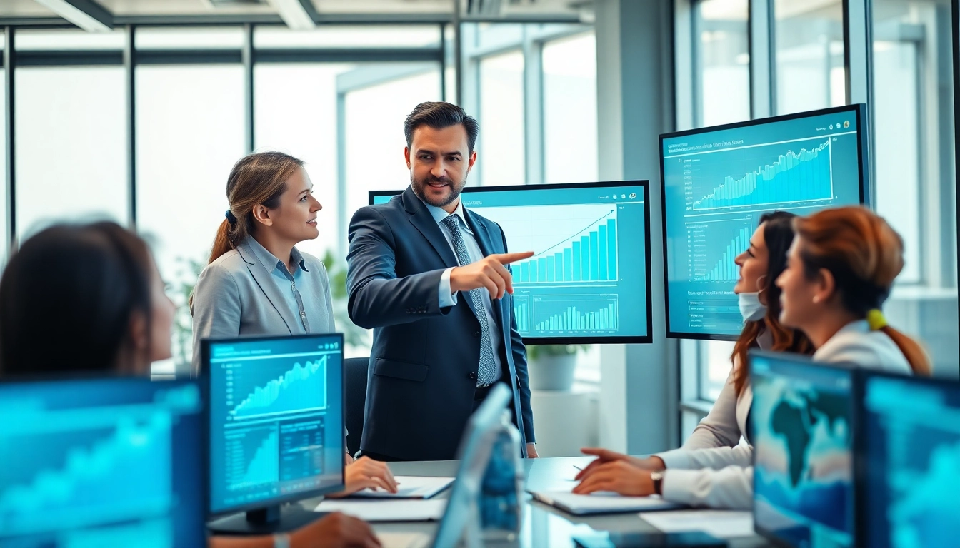 Collaborative team analyzing competitor pricing research data in a bright office setting.