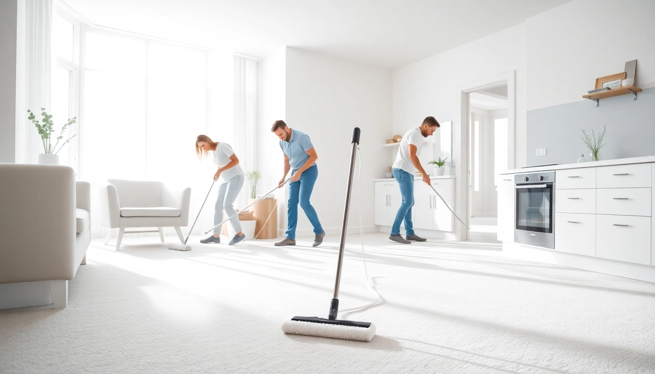 Bond cleaning Brisbane with professional cleaners ensuring a spotless home environment.