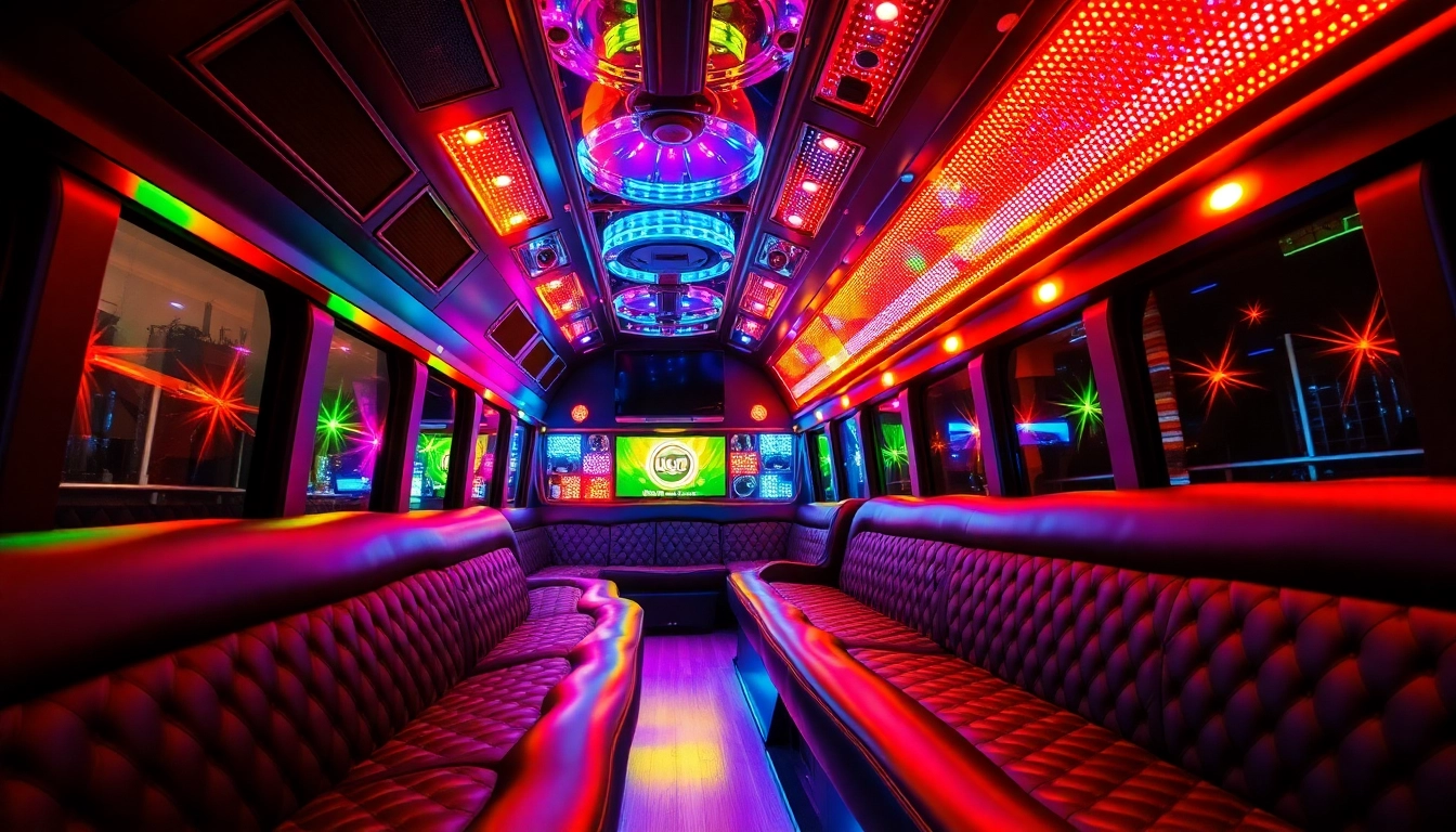 Experience Unforgettable Nights with Atlanta Party Bus Rentals for Every Celebration