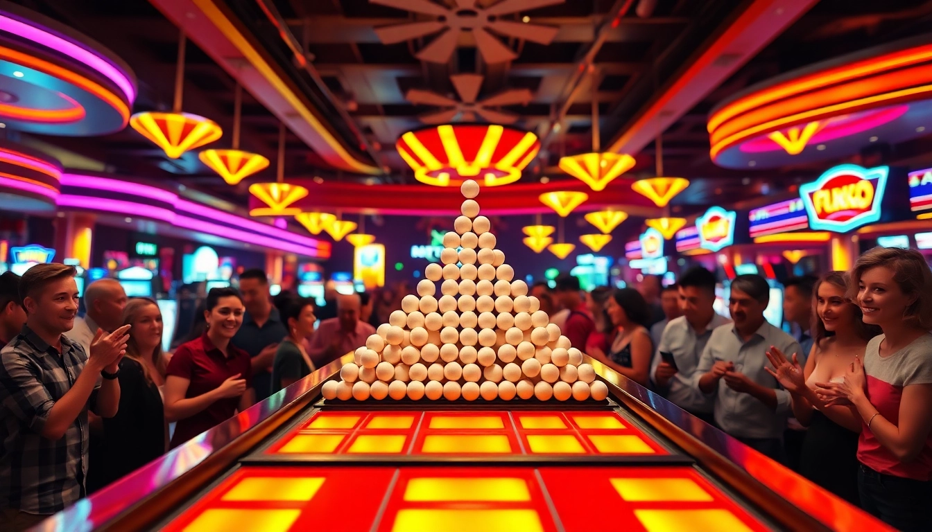 играть в plinko в захватывающей казино атмосфере с яркими огнями