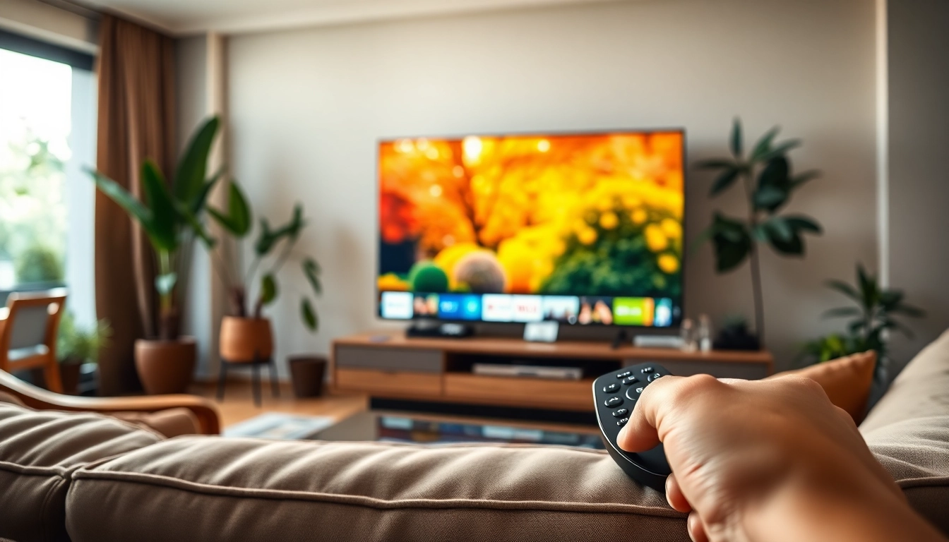 Comprar IPTV para una experiencia de entretenimiento en casa moderna y cómoda.