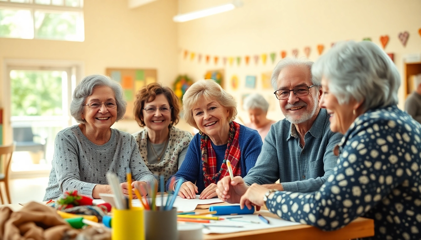 Engaged seniors at the heritage senior center henderson nv participate in lively activities fostering community connections.